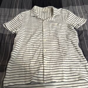 J Crew knit goods terry cloth short sleeve shirt